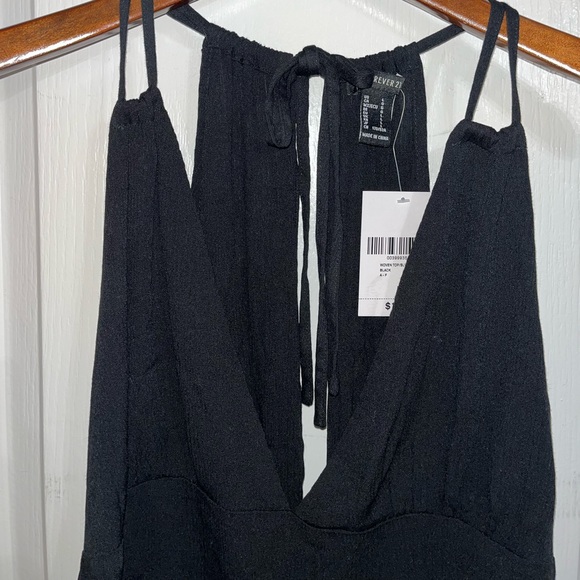 Forever21 Black Babydoll Flowy Tank Top NWT — Large - Picture 2 of 5